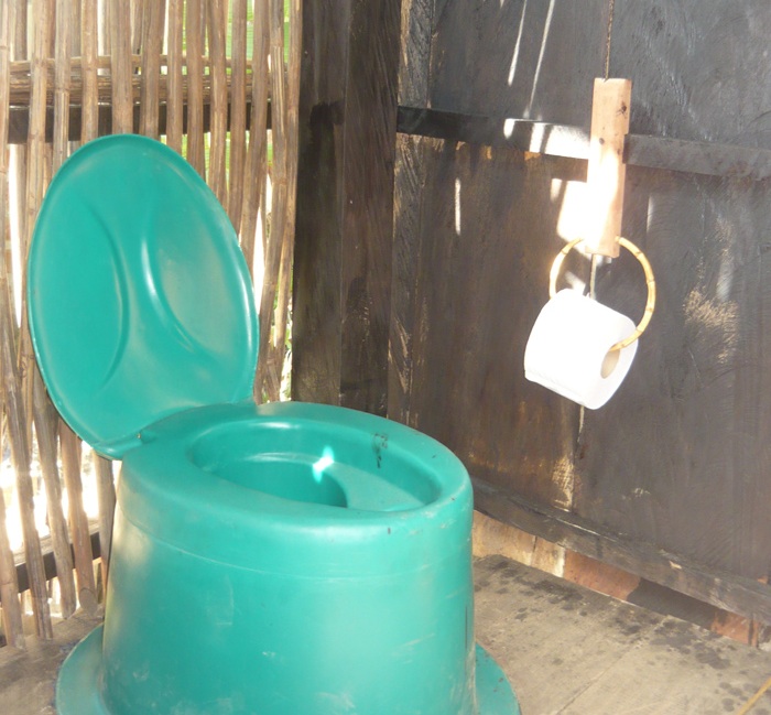 Eco Toilet built in Palomino, Colombia